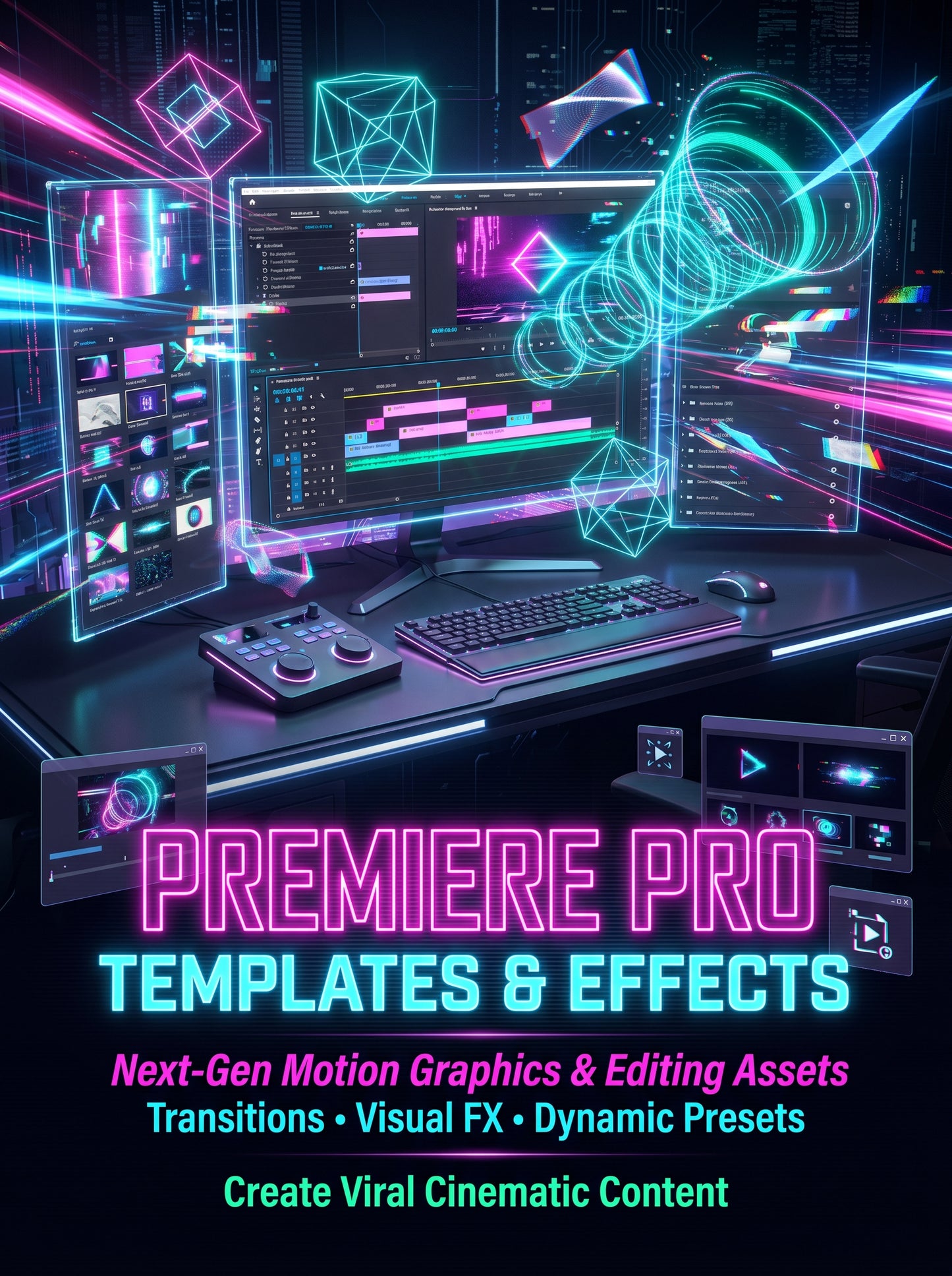 Premium Premiere Pro Templates, Transitions & Motion Effects