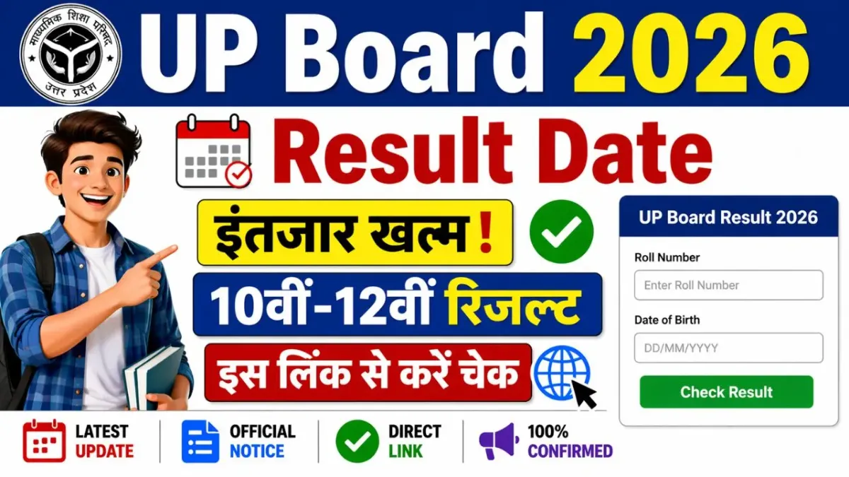 UP Board 2026 Result Date